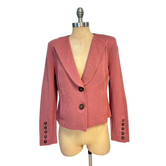 Cabi Applaud Jacket Style 3550 Pink Size 8 - Picture 2 of 6